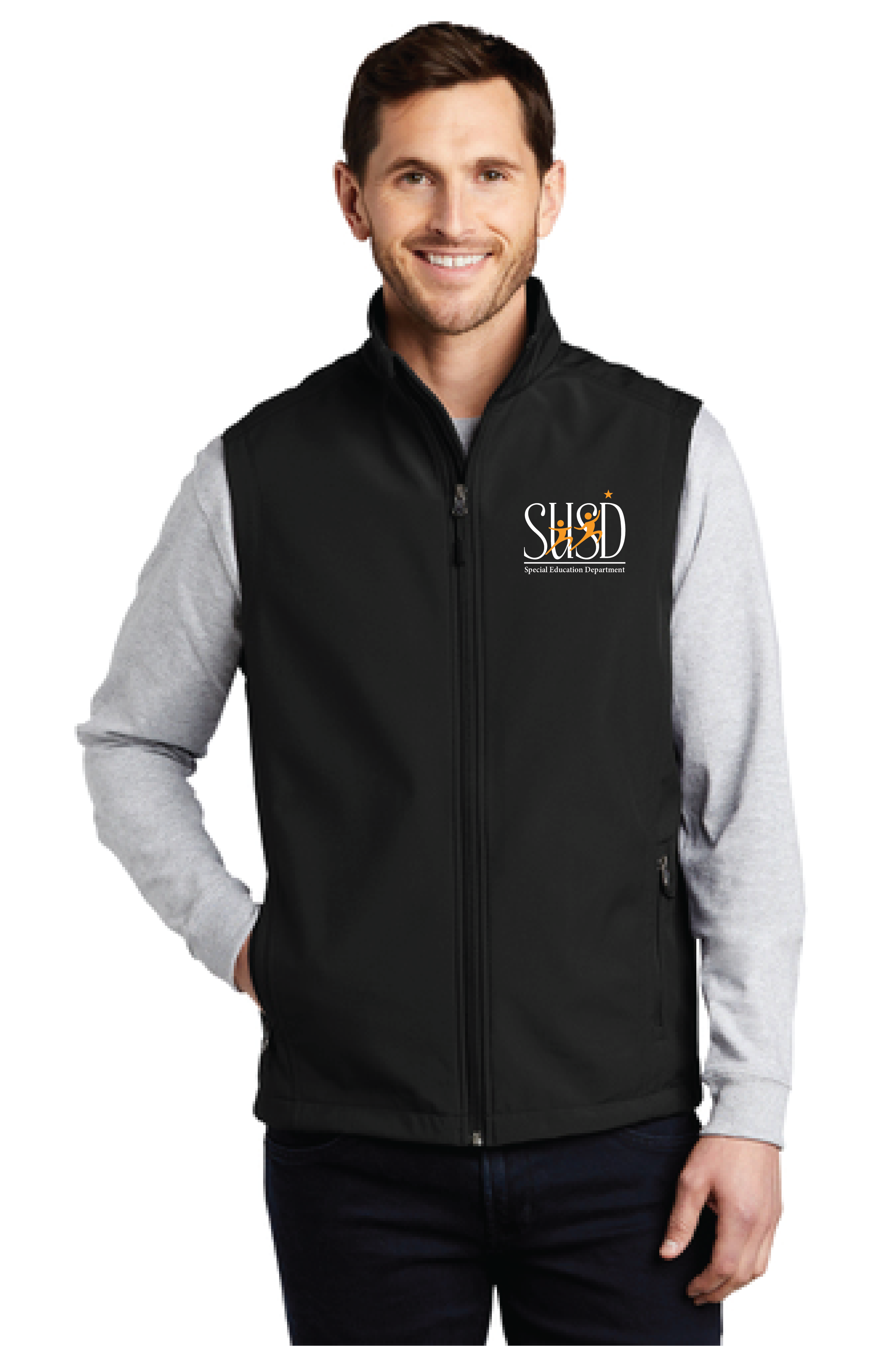SUSD Port Authority® Core Soft Shell Vest: Special Ed Dept