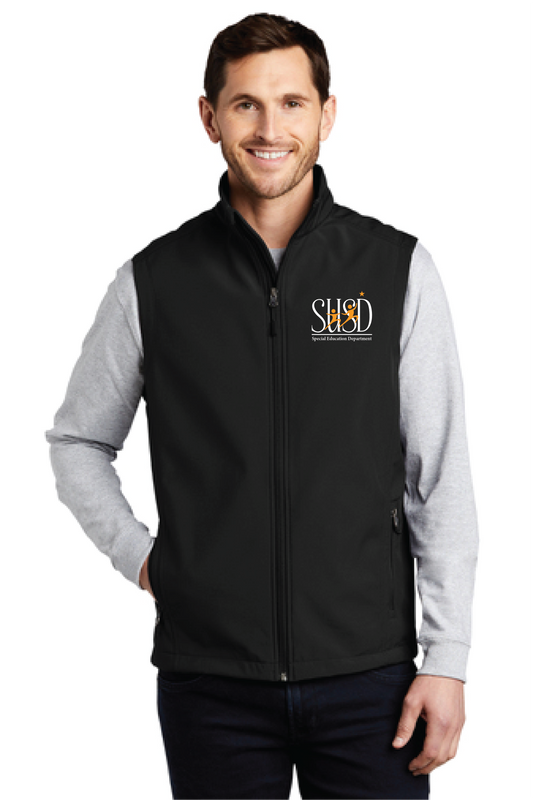 SUSD Port Authority® Core Soft Shell Vest: Special Ed Dept